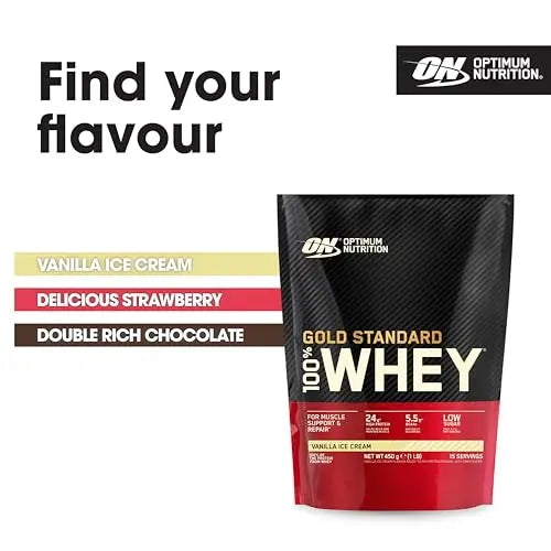 Optimum Nutrition Gold Standard 100% Whey Muscle Building and Recovery Protein Powder Optimum Nutrition Au supplements