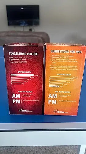 Total Tea Detox Tea & Energy Tea Set - 25 Day Detox Tea - Herbal SIim Tea Total Tea Au supplements