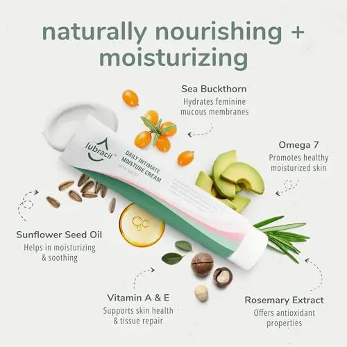 Lubracil - Topical Vulva Cream - Daily Care Moisturizer Helping with Vaginal Dryness, Burning, Lubracil Au supplements