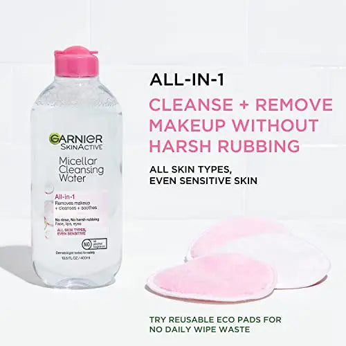 Garnier SkinActive Micellar Water for All Skin Types, Facial Cleanser & Makeup Remover Garnier Au supplements