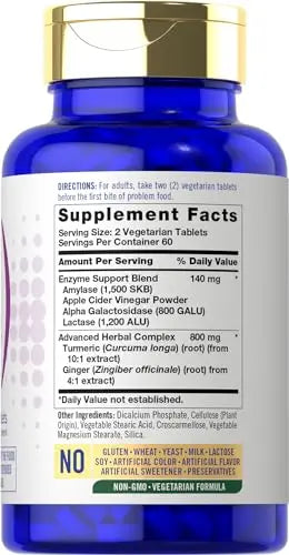 Carlyle Bloat & Gas Support for Men & Women | 120 Tablets | Extra Strength Pills | Supplement Carlyle Au supplements