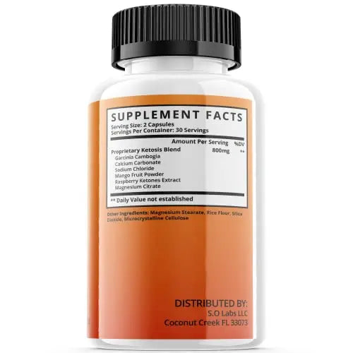(3 Pack) Keto GT Weight Manaement Pills Advanced Formula Pastillas dr Tablets 800mg S.O Labs Au supplements