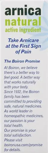 Boiron Arnicare Tablets for Pain Relief from Muscle Pain, Joint Soreness, Swelling from Injury or Bruises Boiron Au supplements