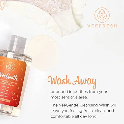 VeeFresh - VeeGentle Feminine Wash pH Balance for Women Wash with Apple Cider Vinegar VeeFresh Au supplements