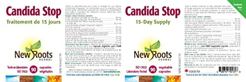 New Roots Herbal Candida Stop, 90 CT NEW ROOTS HERBAL Au supplements