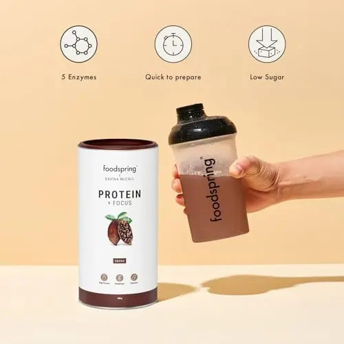 foodspring x Davina McCall – Focus Protein Powder Shake for Your Daily Protein, Vitamin & Mineral Needs foodspring Au supplements