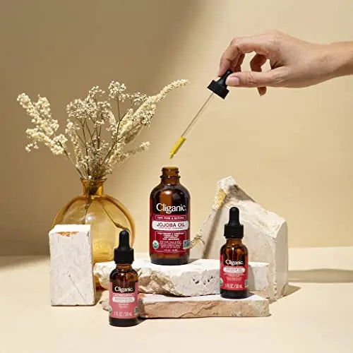 Cliganic Organic Jojoba Oil, 100% Pure (4oz) | Moisturizing Oil for Face, Hair, Skin & Nails Cliganic Au supplements