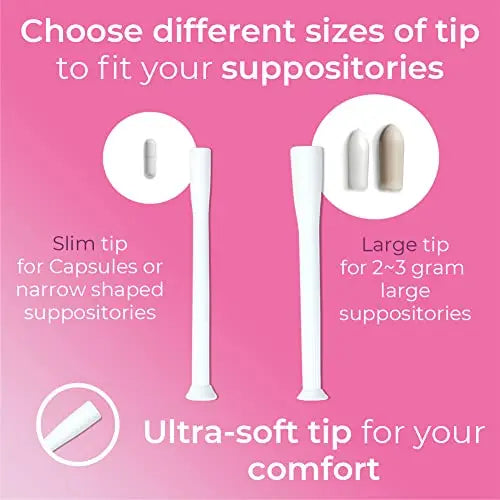 Natureland [20/40 Pack Vaginal Suppository Applicators for Women,Soft Tip Auxiliary Tool for Pills Natureland Au supplements