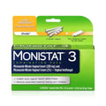 Monistat 3-Day Yeast Infection Treatment | Ovules + Itch Cream Monistat Au supplements