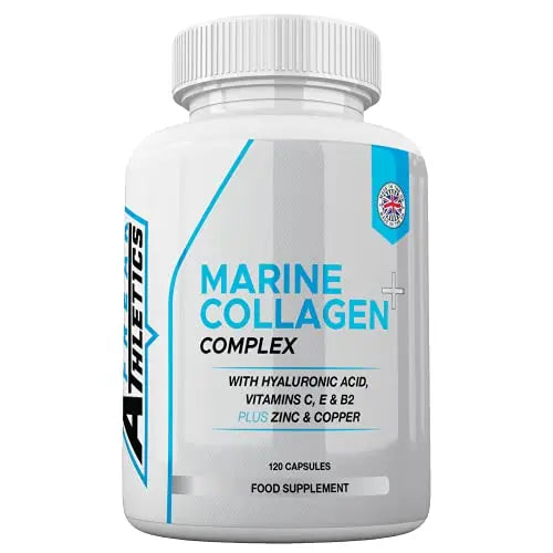 Marine Collagen 1000mg - Type 1 Hydrolysed Collagen - Enhanced with Hyaluronic Acid, Vitamin C Freak Athletics Au supplements