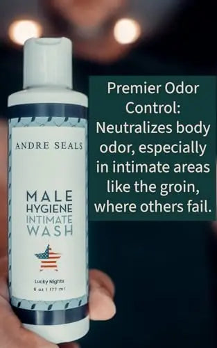 Andre Seals Intimate Wash for Men, Lucky Nights Scent – Refreshing Genital Care & Odor Control Andre Seals Au supplements
