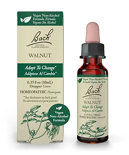 Bach Original Flower Remedies, Walnut for Adapting to Change (Non-Alcohol Formula) Bach Au supplements