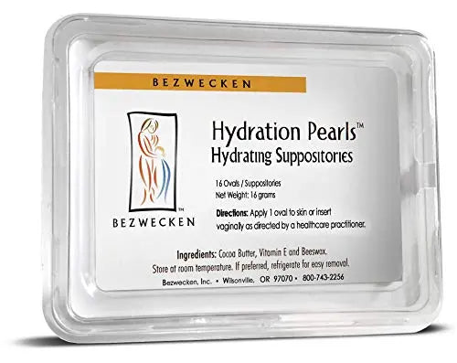 Bezwecken – Hydration Pearls Oval Suppositories – 16 Oval Suppositories – Professionally Formulated Bezwecken Au supplements