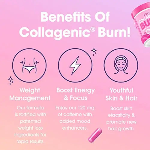Obvi Collagenic Burn, Collagenic Fat Burner, Thermogenic Fat Burner for Weight Loss Obvi Au supplements