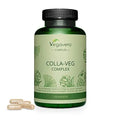 Vegavero Vegan Collagen Supplement | 2000mg | Complex with L-Lysine, L-Proline, Vitamin C (Acerola) & Superfoods Extracts | NO Additives, Lab-Tested | 120 Capsules Vegavero Au supplements