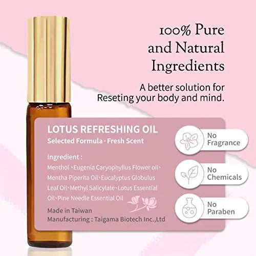 Don Du Ciel Organic and Kid-Friendly Lotus Essential Oil Blend Roll On for Stress Relief and Itch Relief Don Du Ciel Au supplements