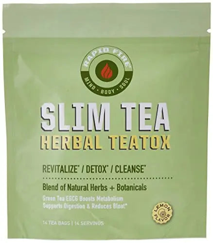 Rapid Fire Slim Tea 14 Day Herbal Teatox, Blend of Natural Herbs and Botanicals, Supports Healthy SNS Au supplements