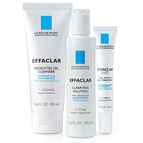 La Roche-Posay Effaclar Dermatological 3 Step Acne Treatment System La Roche-Posay Au supplements