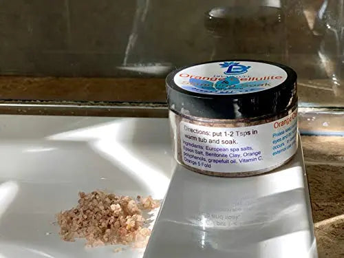 Cellulite and Slimming Salt Bath Soak With Orange Polyphenols,4oz Jar, Diva Stuff Diva Stuff Au supplements