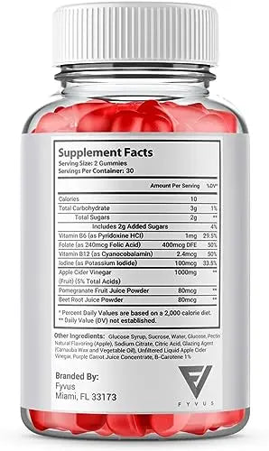 (2 Pack) Slimming Gummies It Works for Weight Loss with Apple Cider Vinegar Itworks Its Fyvus Au supplements