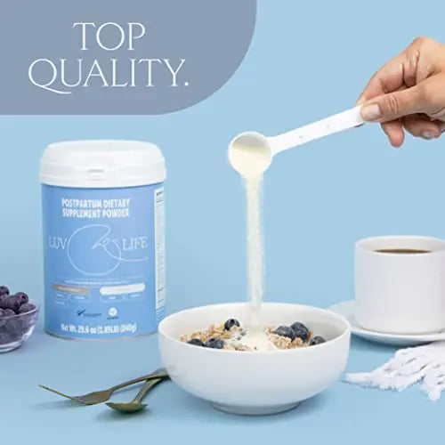 LUV&LIFE Postpartum Vitamin Supplement Powder Vanilla Flavored Has Postnatal Multivitamins LUV&LIFE Au supplements