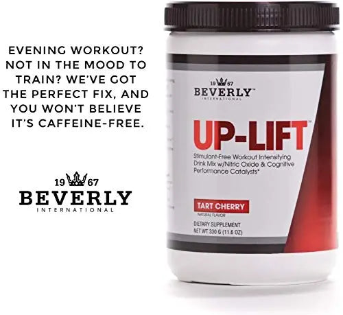 Beverly International Up-Lift Stimulant Free 330 grams. Workout Energy Drink Mix w/Nitric Beverly International Au supplements
