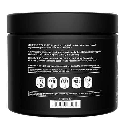 UpNourish Beet Root Powder Nitric Oxide Booster - L arginine L Citrulline Supplements UpNourish Au supplements