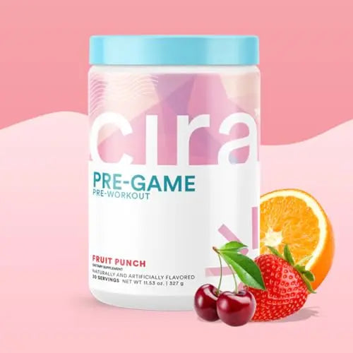 Cira Pre-Game Pre Workout Powder for Women - Preworkout Energy Supplement for Nitric Cira Au supplements