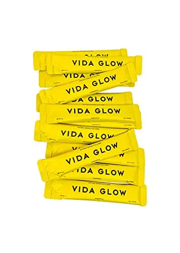 Vida Glow Marine Collagen Powder Sachets Pineapple Vida Glow Au supplements