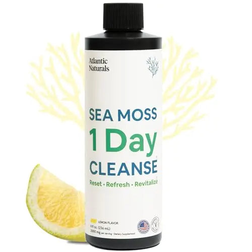 Sea Moss 1 Day Cleanse - Full Body Detox to support bowel movements, Kidney Health Atlantic Naturals Au supplements