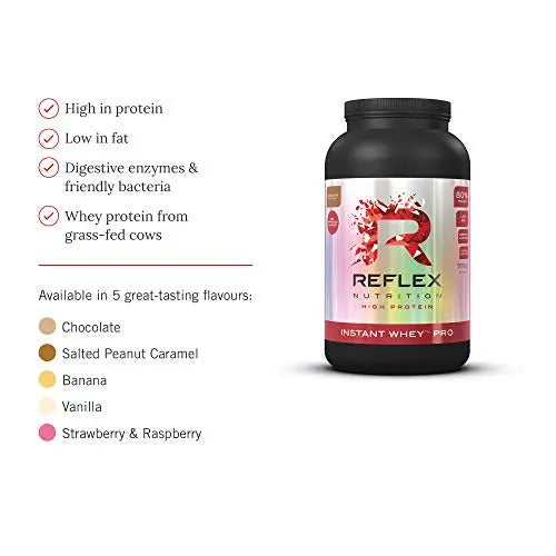 Reflex Nutrition Instant Whey Pro | Whey Protein Powder Shake | High in Protein 80g Reflex Nutrition Au supplements