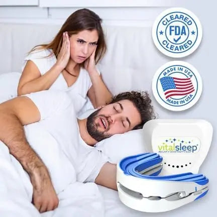 VitalSleep Anti-Snoring Mouthpiece, Adjustable Jaw Positioning Vital Sleep Au supplements