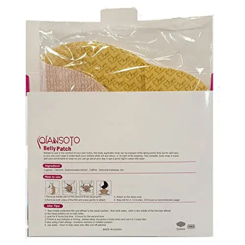 Mymi Wonder Patch Belly Wing Works For Toning Contouring Firming - 10 pieces QIANSOTO Au supplements