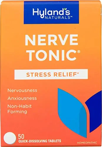 Hyland's Naturals Nerve Tonic Stress Relief Tablets, Natural Relief of Restlessness, Nervousness Hyland's Au supplements