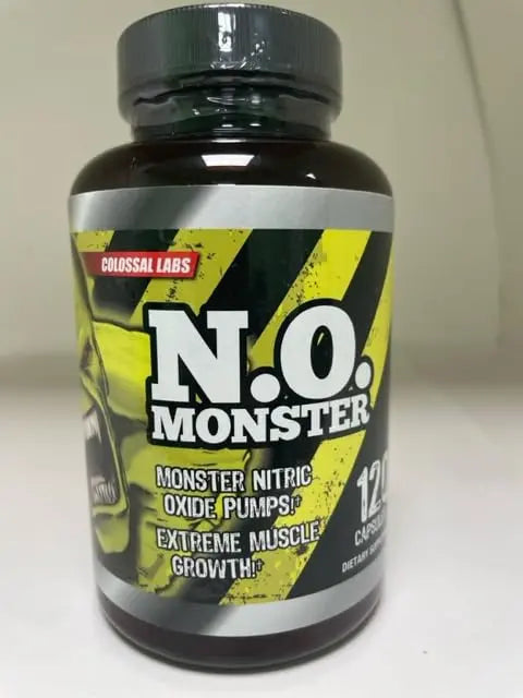 Colossal Labs Nitric Oxide Booster with L-Arginine, Extreme Pumps to Build Strength Goliath Labs Au supplements