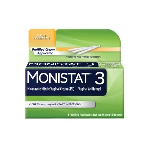 MONISTAT 3 Cream PREFILLED 1EA J&J Consumer Sector Birsppy Au supplements
