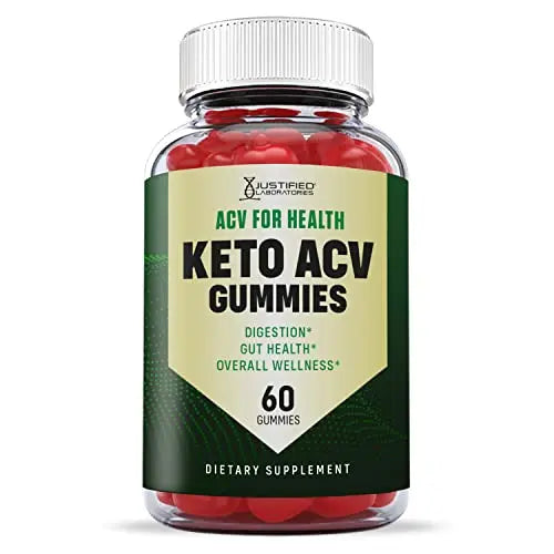 Justified Laboratories ACV for Health Keto ACV Gummies 1000MG with Pomegranate Juice Justified Laboratories Au supplements