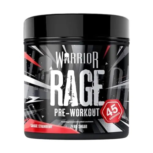 Warrior, Rage - Pre-workout Powder - 392g - Energy Drink Supplement with Vitamin C Warrior Au supplements