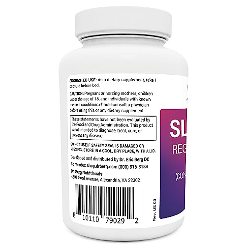 Dr. Berg Sleep Aid Regular Formula – Natural Support for Deep Sleeping Cycles Dr. Berg Nutritionals Au supplements