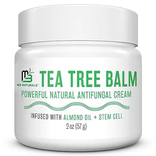 Tea Tree Oil Foot Balm - Natural Remedy for Athletes Foot, Toenail Repair M3 Naturals Au supplements