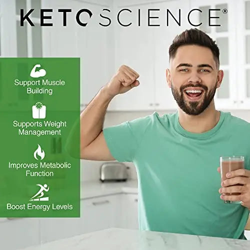 Keto Science Plant Based Protein, Keto Meal Shake, Supports Weight Management Keto Science Au supplements
