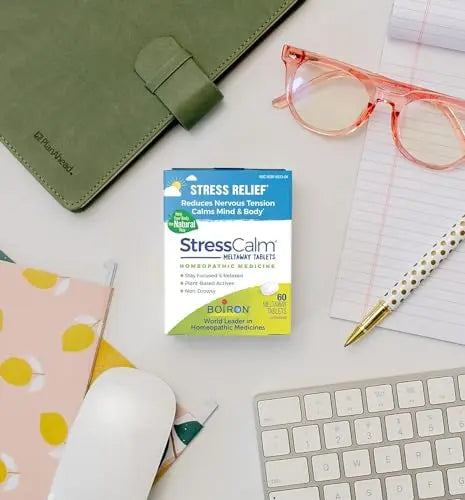 Boiron StressCalm for Relief of Stress, Anxiousness, Nervousness, Irritability, and Fatigue - 60 Count Boiron Au supplements