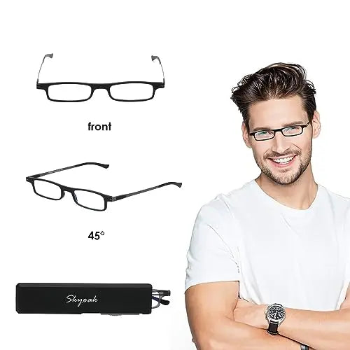 SKYOAK Ultra thin Lightweight Folding Reading Glasses Women Men TR90 Blue Light Blocking SKYOAK Au supplements
