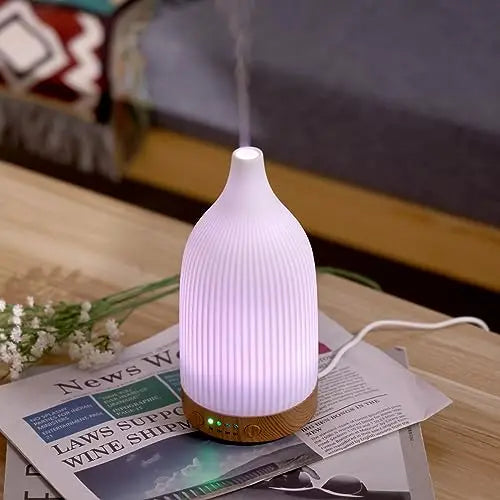 Coolego Ceramic Diffuser, 100ml Essential Oil Diffuser Ultrasonic Cool Mist Aromatherapy Diffuser Coolego Au supplements