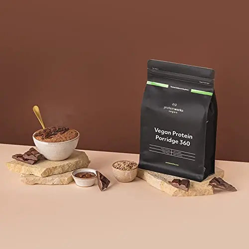 Protein Works - Vegan Protein Porridge 360 | High Protein Breakfast | Plant-Based | Chocolate | 900g THE PROTEIN WORKS Au supplements