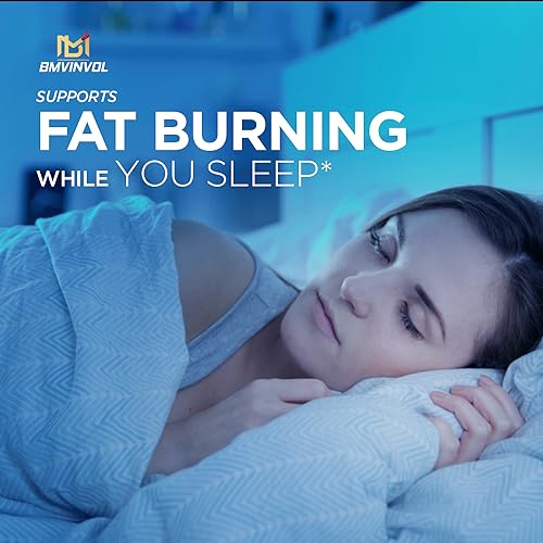 BMVINVOL Night Time Fat Burner 120Capsules, 12-in-1 Powerful Blend of Green Tea BMVINVOL Au supplements