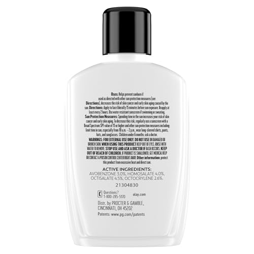 Olay Face Moisturizer, Complete with Sunscreen SPF 15, Daily Facial Lotion for Normal Skin, Lightweight Hydrating Broad Spectrum Sun Protection