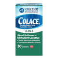 Colace 2-In-1 Stool Softener & Stimulant Laxative Tablets, Gentle Constipation Relief in 6-12 Hours Colace Au supplements