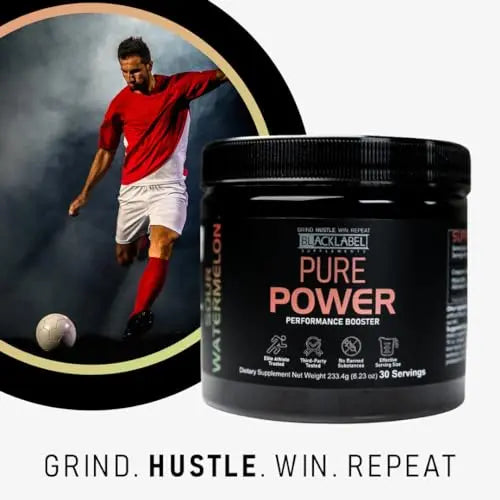BLACKLABEL Supplements - Pure Power - Pre-Workout Dietary Supplement - Performance BLACKLABEL Supplements Au supplements