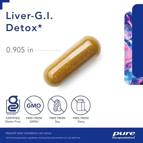 Pure Encapsulations Liver-G.I. Detox | Support for Liver and Gastrointestinal Detoxification Pure Encapsulations Au supplements